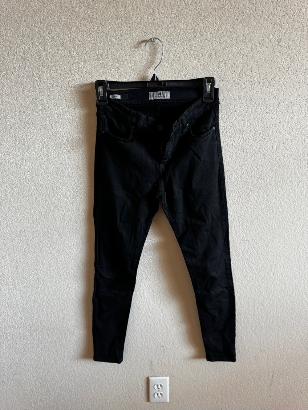 Men's Skinny Black Jeans - Tailored Stretch Fit